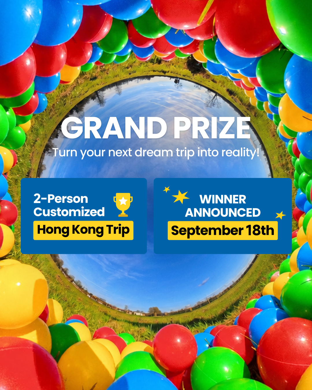 Grand prize challenge poster